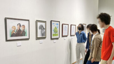 子ども達による美術作品展のお知らせ