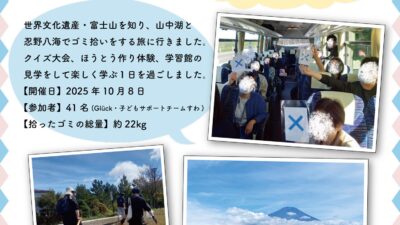 フリースクール旅行in山梨の活動報告